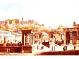 Reconstruction of the centre of Athenian life, the Agora below the Acropolis